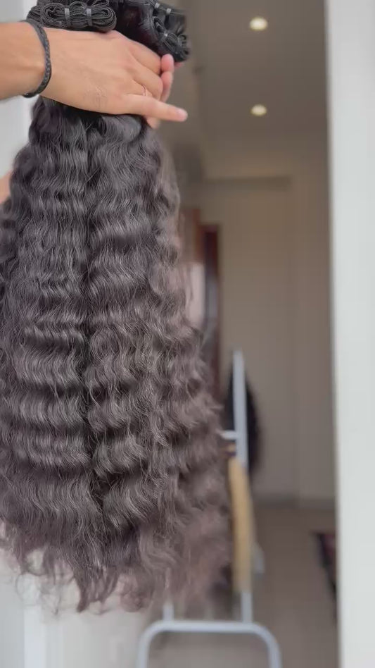 Raw Indian Natural Curly Bundles